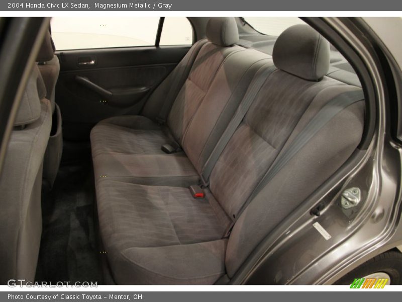 Magnesium Metallic / Gray 2004 Honda Civic LX Sedan