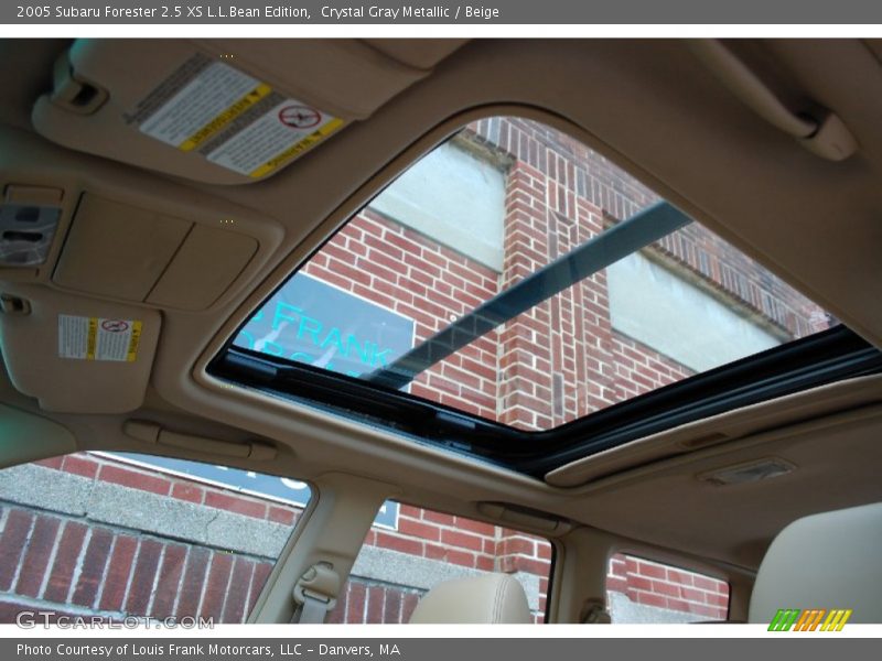 Crystal Gray Metallic / Beige 2005 Subaru Forester 2.5 XS L.L.Bean Edition