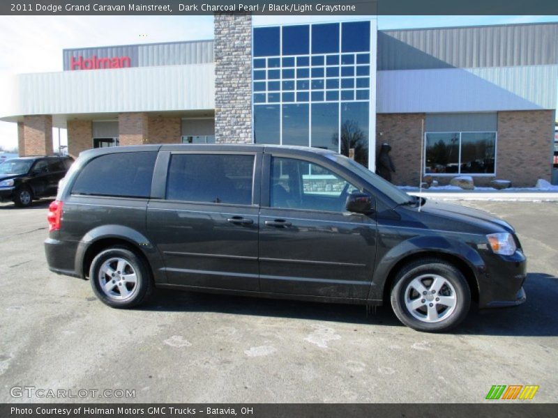 Dark Charcoal Pearl / Black/Light Graystone 2011 Dodge Grand Caravan Mainstreet