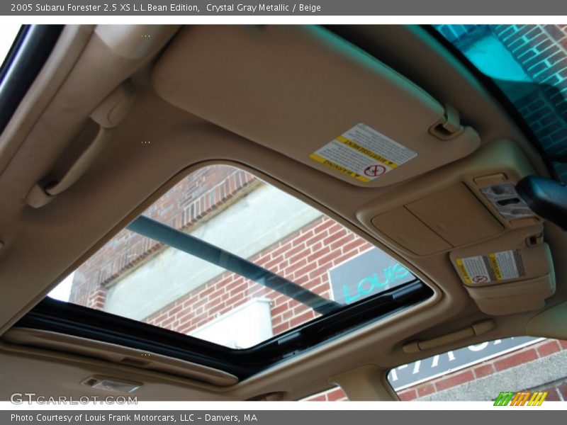 Crystal Gray Metallic / Beige 2005 Subaru Forester 2.5 XS L.L.Bean Edition
