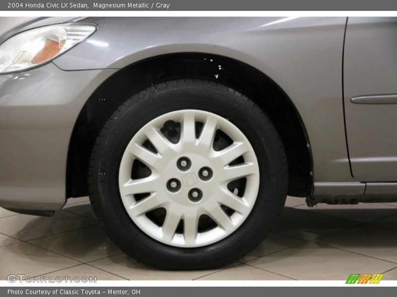Magnesium Metallic / Gray 2004 Honda Civic LX Sedan
