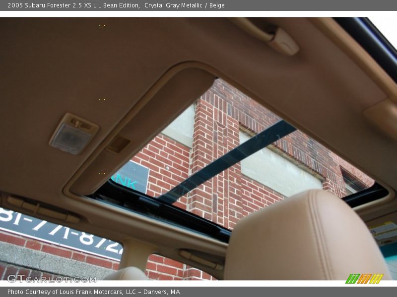 Crystal Gray Metallic / Beige 2005 Subaru Forester 2.5 XS L.L.Bean Edition