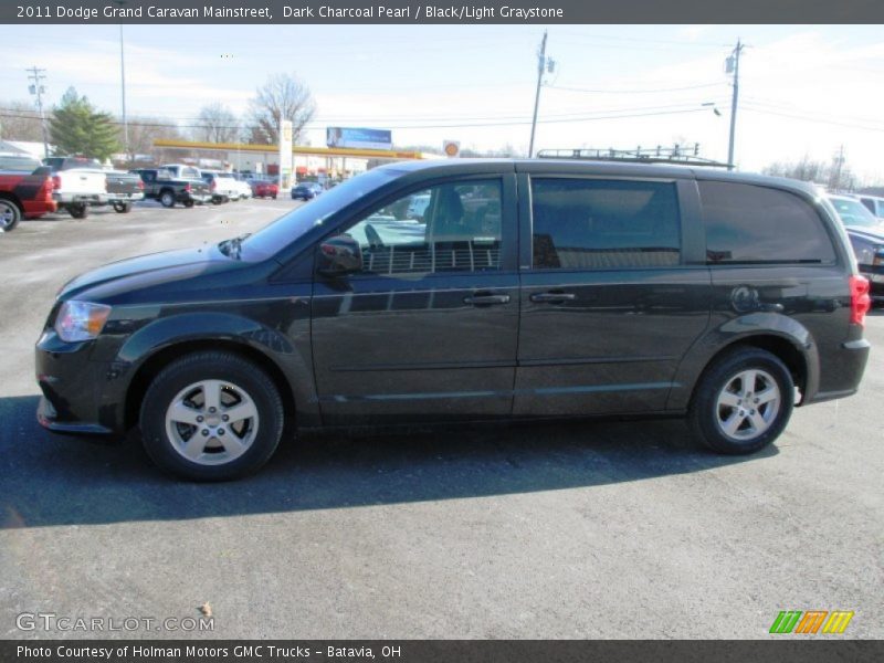 Dark Charcoal Pearl / Black/Light Graystone 2011 Dodge Grand Caravan Mainstreet