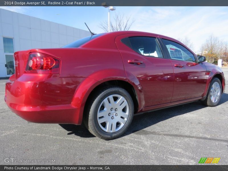Redline 2-Coat Pearl / Black 2014 Dodge Avenger SE