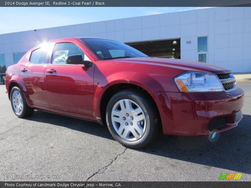 Redline 2-Coat Pearl / Black 2014 Dodge Avenger SE