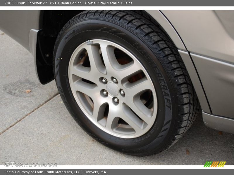 Crystal Gray Metallic / Beige 2005 Subaru Forester 2.5 XS L.L.Bean Edition