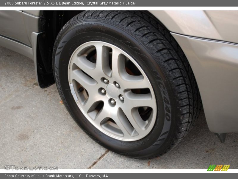 Crystal Gray Metallic / Beige 2005 Subaru Forester 2.5 XS L.L.Bean Edition
