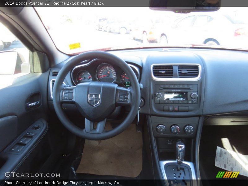 Redline 2-Coat Pearl / Black 2014 Dodge Avenger SE