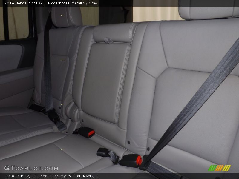 Modern Steel Metallic / Gray 2014 Honda Pilot EX-L