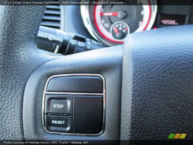 Dark Charcoal Pearl / Black/Light Graystone 2011 Dodge Grand Caravan Mainstreet