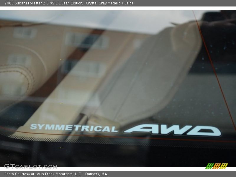Crystal Gray Metallic / Beige 2005 Subaru Forester 2.5 XS L.L.Bean Edition