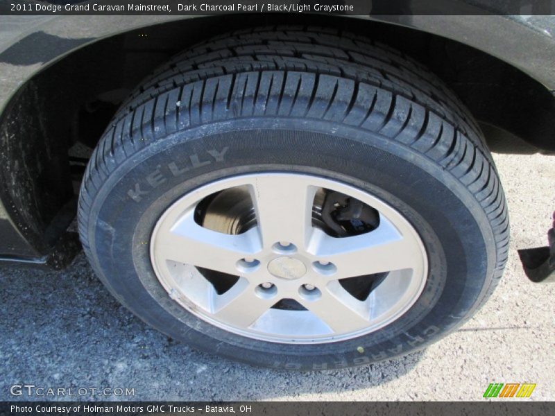 Dark Charcoal Pearl / Black/Light Graystone 2011 Dodge Grand Caravan Mainstreet