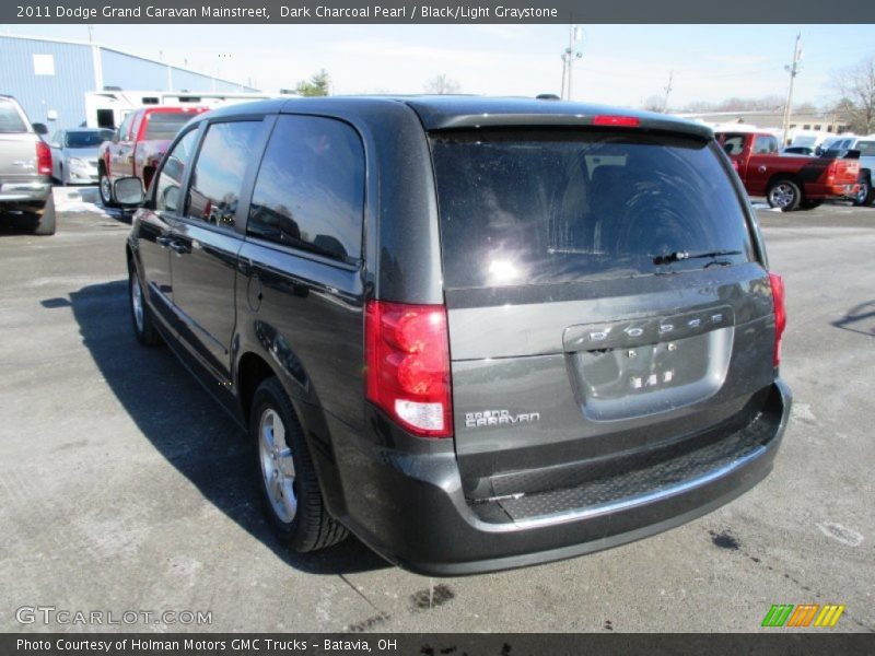 Dark Charcoal Pearl / Black/Light Graystone 2011 Dodge Grand Caravan Mainstreet