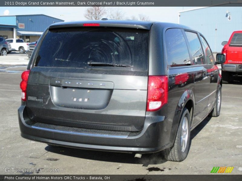 Dark Charcoal Pearl / Black/Light Graystone 2011 Dodge Grand Caravan Mainstreet
