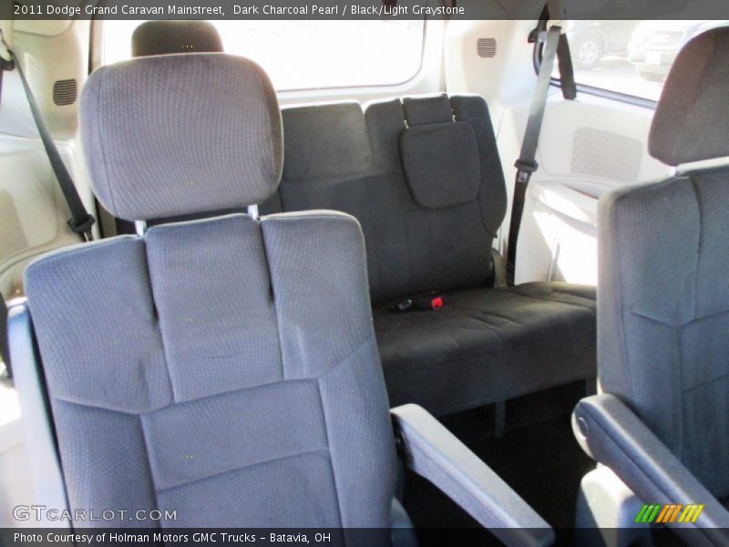 Dark Charcoal Pearl / Black/Light Graystone 2011 Dodge Grand Caravan Mainstreet