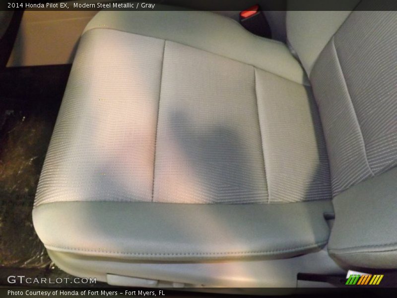 Modern Steel Metallic / Gray 2014 Honda Pilot EX