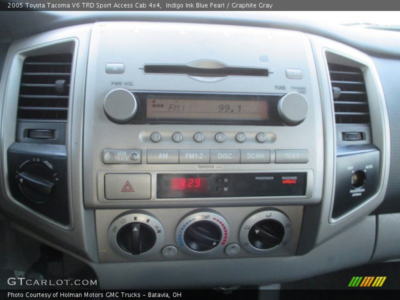 Indigo Ink Blue Pearl / Graphite Gray 2005 Toyota Tacoma V6 TRD Sport Access Cab 4x4