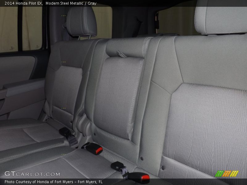 Modern Steel Metallic / Gray 2014 Honda Pilot EX
