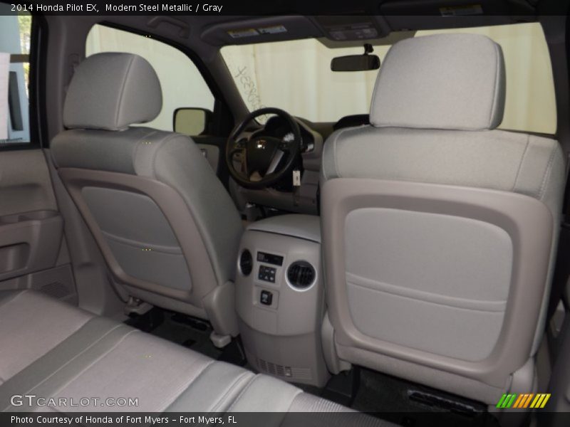 Modern Steel Metallic / Gray 2014 Honda Pilot EX