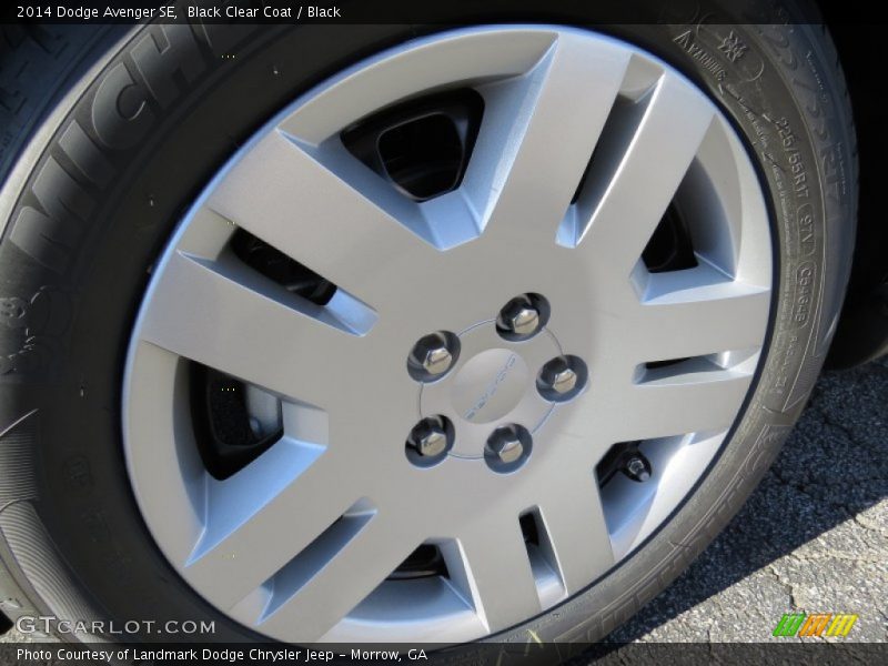 Black Clear Coat / Black 2014 Dodge Avenger SE