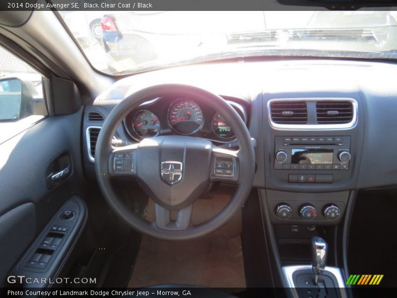 Black Clear Coat / Black 2014 Dodge Avenger SE