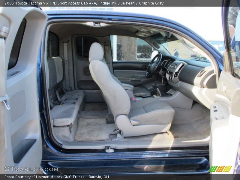 Indigo Ink Blue Pearl / Graphite Gray 2005 Toyota Tacoma V6 TRD Sport Access Cab 4x4