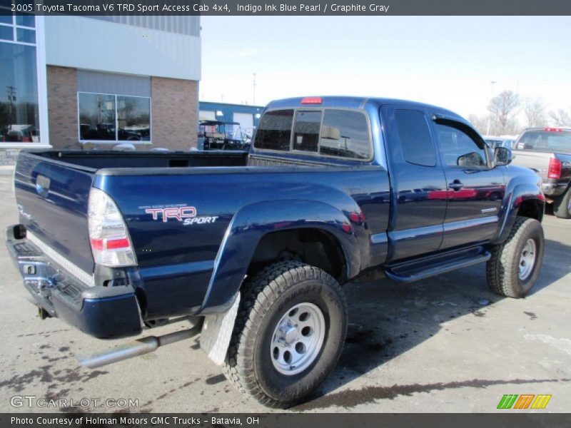 Indigo Ink Blue Pearl / Graphite Gray 2005 Toyota Tacoma V6 TRD Sport Access Cab 4x4