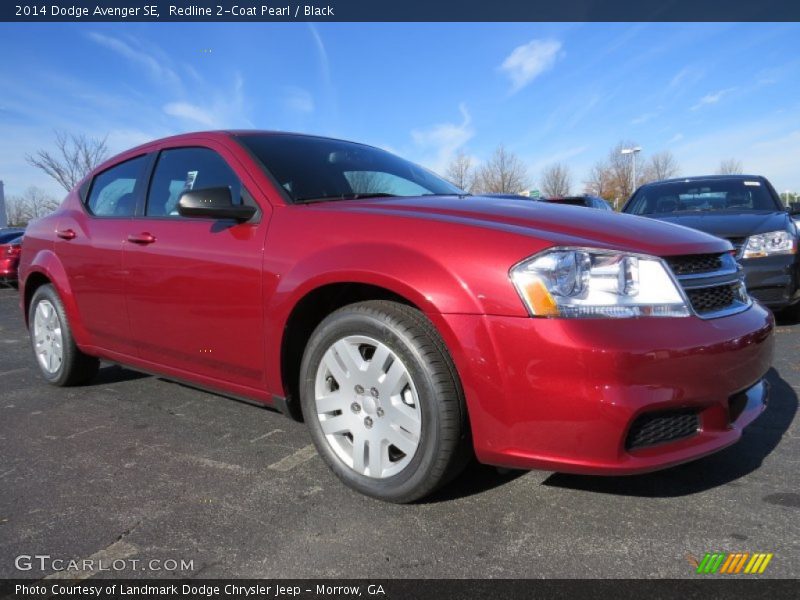 Redline 2-Coat Pearl / Black 2014 Dodge Avenger SE