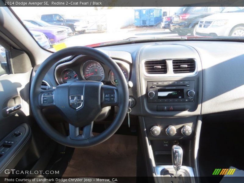 Redline 2-Coat Pearl / Black 2014 Dodge Avenger SE