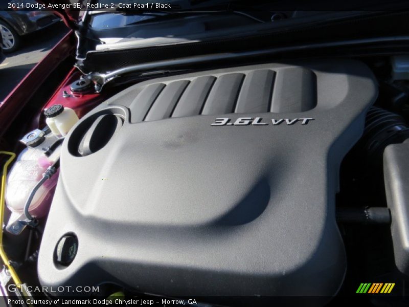 Redline 2-Coat Pearl / Black 2014 Dodge Avenger SE