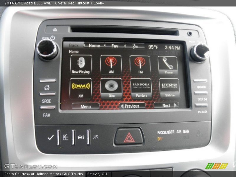 Crystal Red Tintcoat / Ebony 2014 GMC Acadia SLE AWD