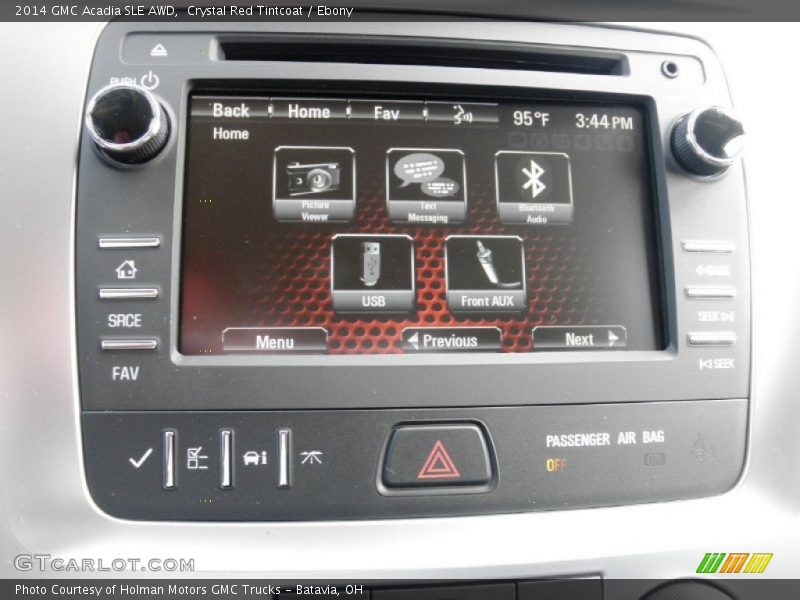 Crystal Red Tintcoat / Ebony 2014 GMC Acadia SLE AWD