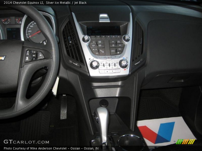Silver Ice Metallic / Jet Black 2014 Chevrolet Equinox LS