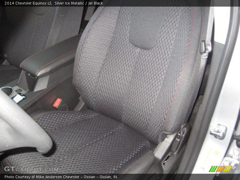 Silver Ice Metallic / Jet Black 2014 Chevrolet Equinox LS