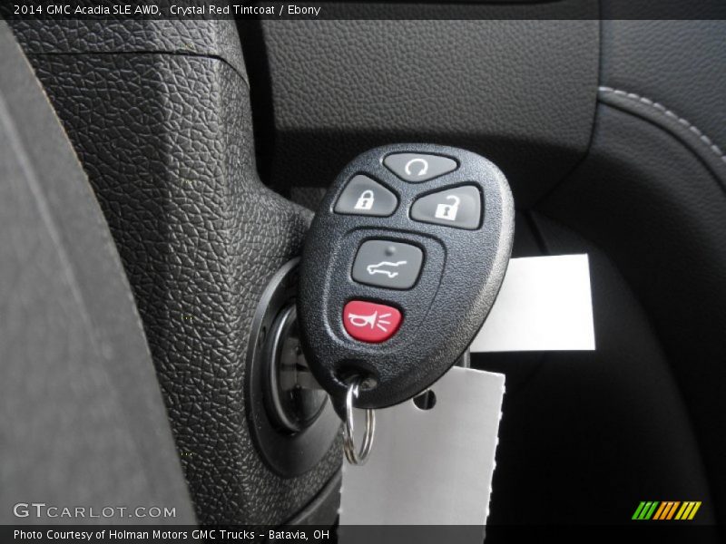 Crystal Red Tintcoat / Ebony 2014 GMC Acadia SLE AWD