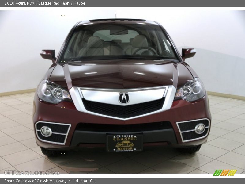 Basque Red Pearl / Taupe 2010 Acura RDX