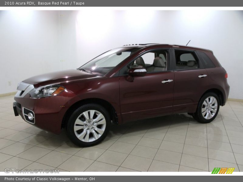 Basque Red Pearl / Taupe 2010 Acura RDX
