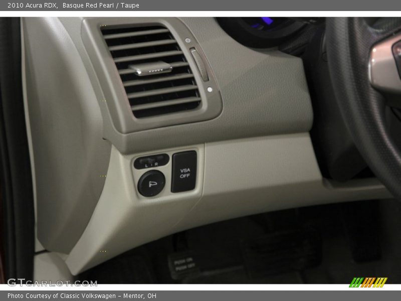 Basque Red Pearl / Taupe 2010 Acura RDX