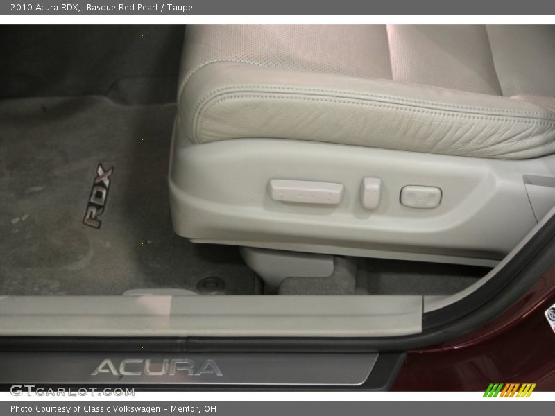 Basque Red Pearl / Taupe 2010 Acura RDX