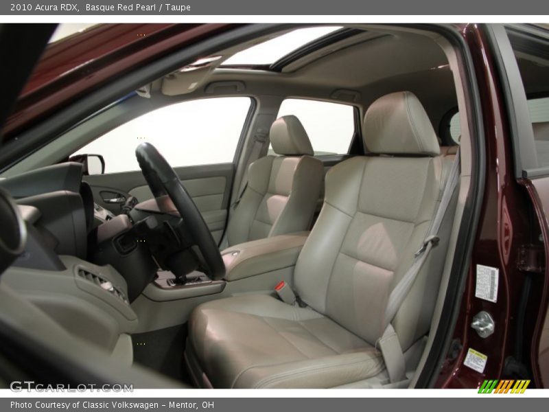 Basque Red Pearl / Taupe 2010 Acura RDX