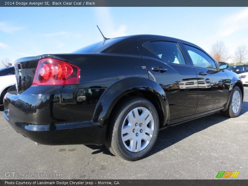 Black Clear Coat / Black 2014 Dodge Avenger SE