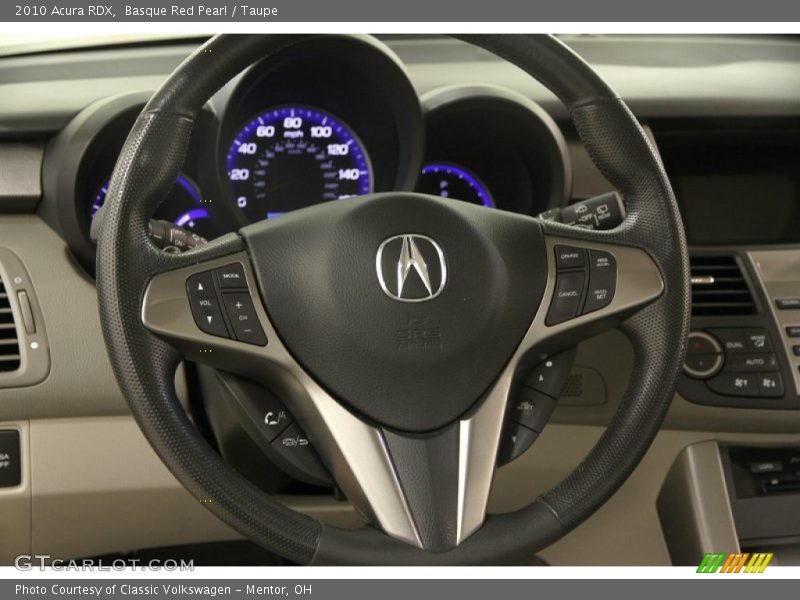 Basque Red Pearl / Taupe 2010 Acura RDX