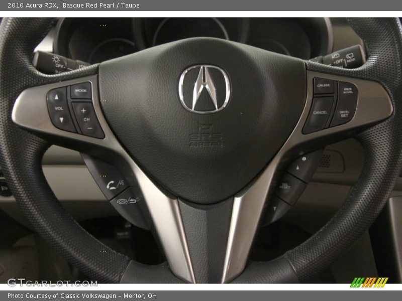 Basque Red Pearl / Taupe 2010 Acura RDX