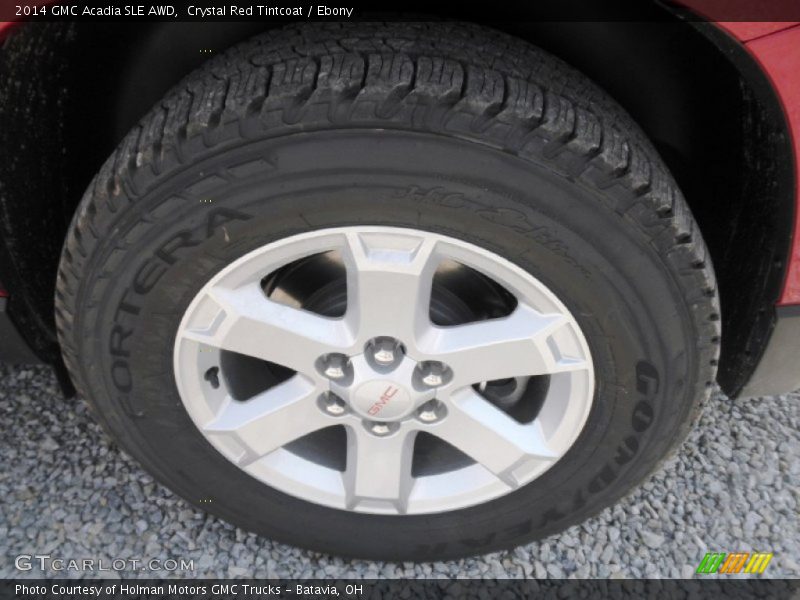 Crystal Red Tintcoat / Ebony 2014 GMC Acadia SLE AWD