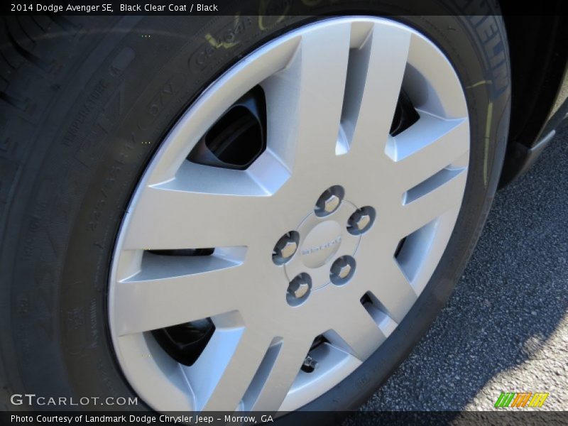 Black Clear Coat / Black 2014 Dodge Avenger SE