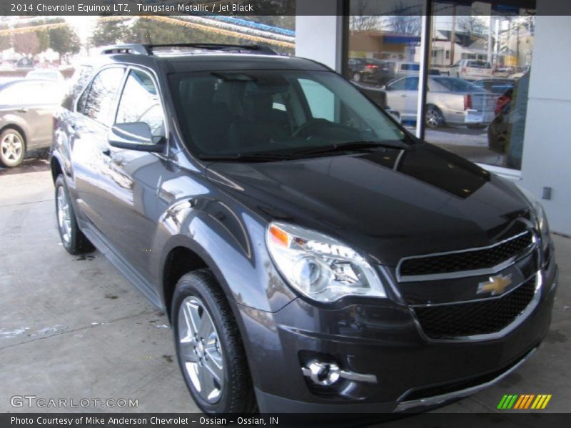 Tungsten Metallic / Jet Black 2014 Chevrolet Equinox LTZ