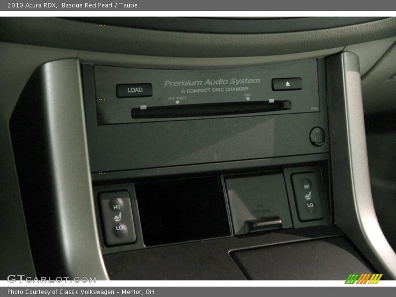 Basque Red Pearl / Taupe 2010 Acura RDX