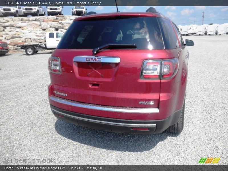 Crystal Red Tintcoat / Ebony 2014 GMC Acadia SLE AWD