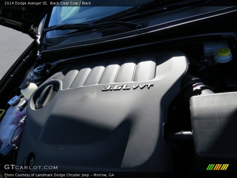 Black Clear Coat / Black 2014 Dodge Avenger SE