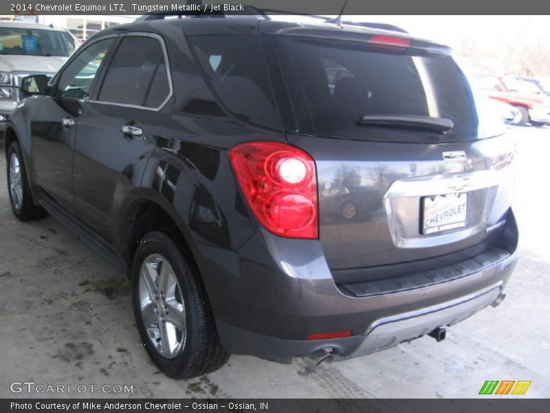 Tungsten Metallic / Jet Black 2014 Chevrolet Equinox LTZ